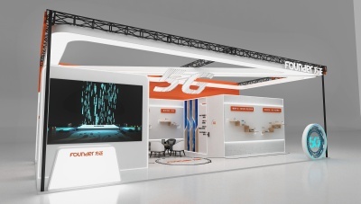 方正集團電子電路展展位展臺設計與展覽展示服務